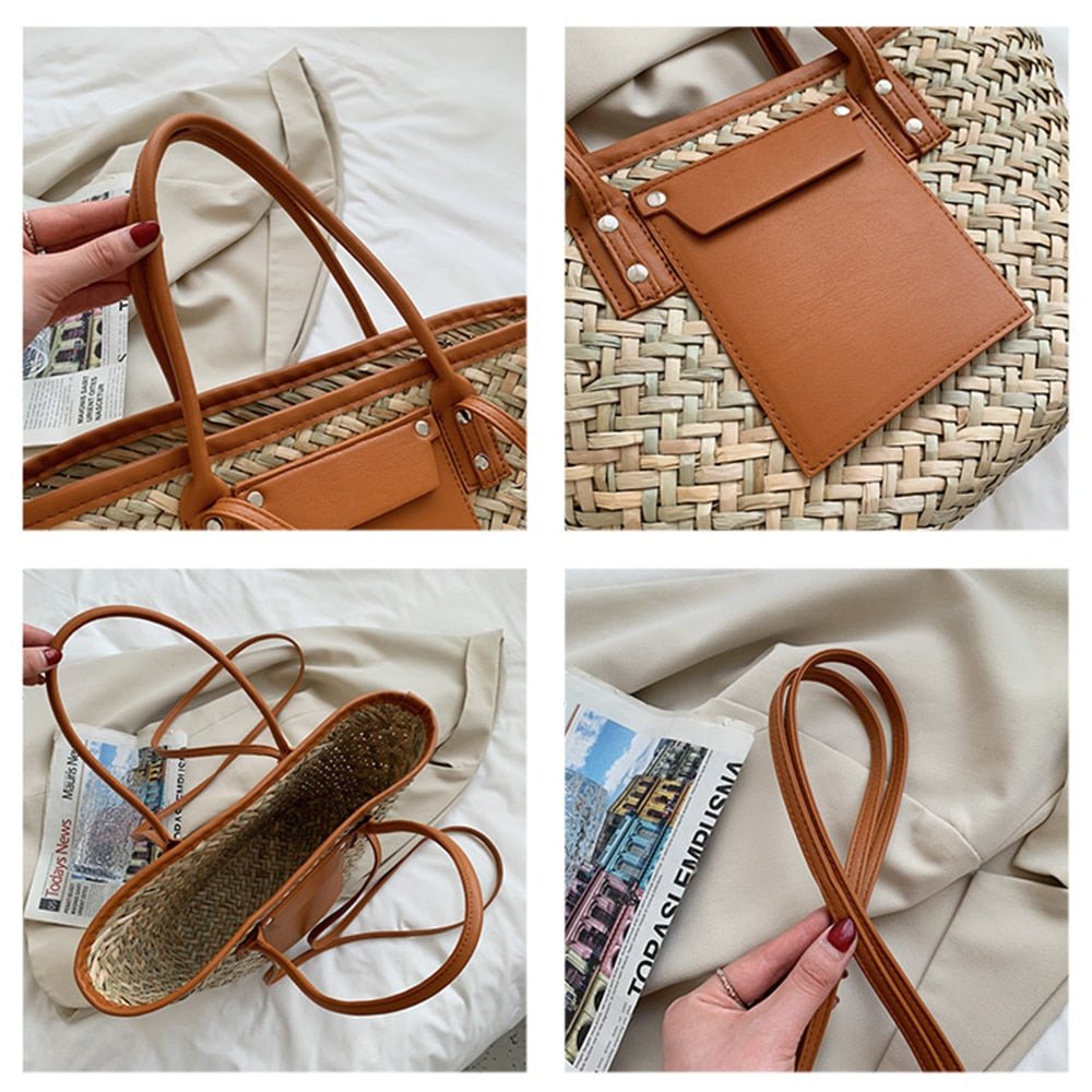 Bolsa de Palha Elegance - Loja Fact