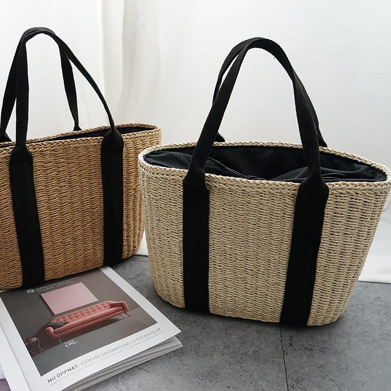 Bolsa de Palha Fashion - Loja Fact