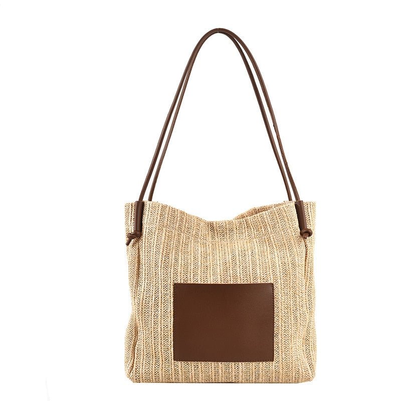 Bolsa de Palha Feminina Casual - Loja Fact