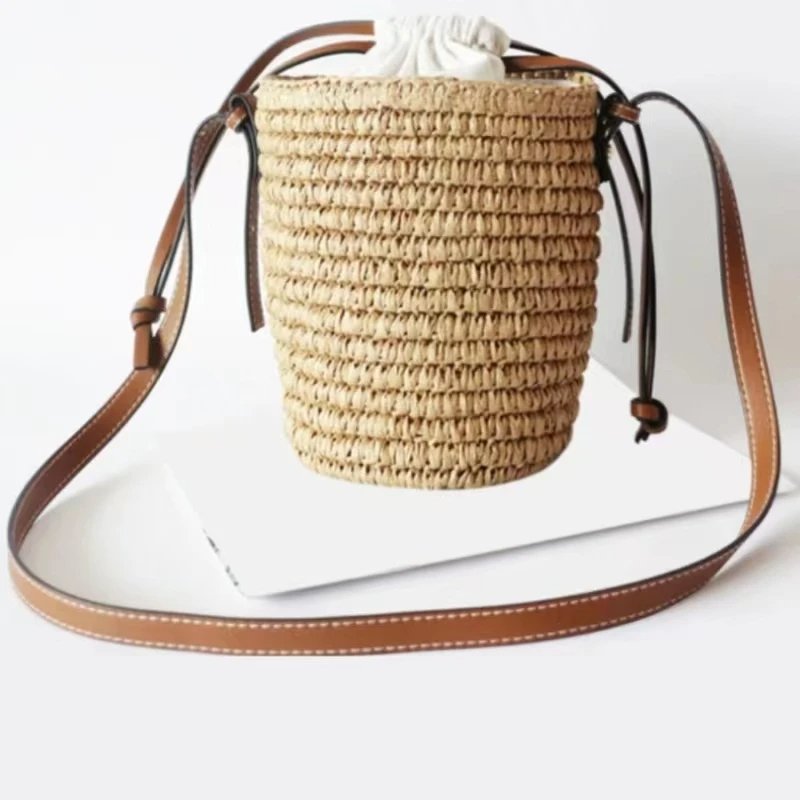 Bolsa de Palha Feminina Saco - Loja Fact