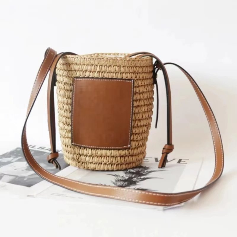 Bolsa de Palha Feminina Saco - Loja Fact