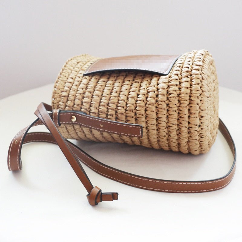Bolsa de Palha Feminina Saco - Loja Fact