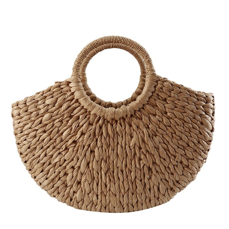 Bolsa de Praia de Palha Luxury - Loja Fact