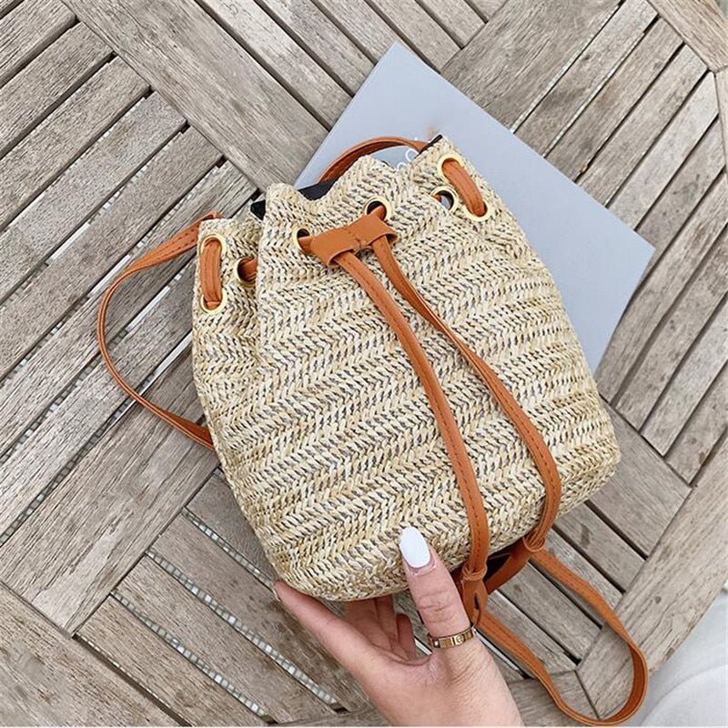 Bolsa de Praia de Palha Saco - Loja Fact