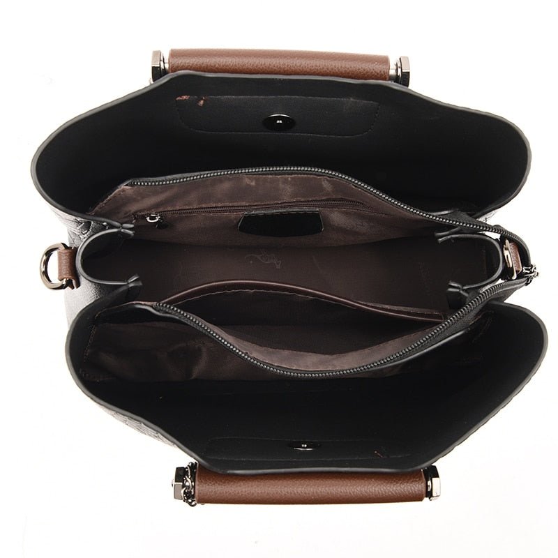 Bolsa Feminina de Couro Elite 2022 - Loja Fact