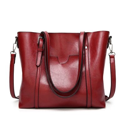Bolsa Feminina de Couro Saco - Loja Fact