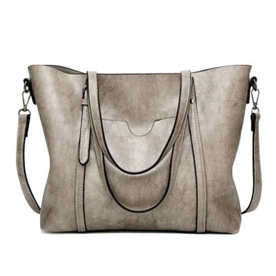 Bolsa Feminina de Couro Saco - Loja Fact