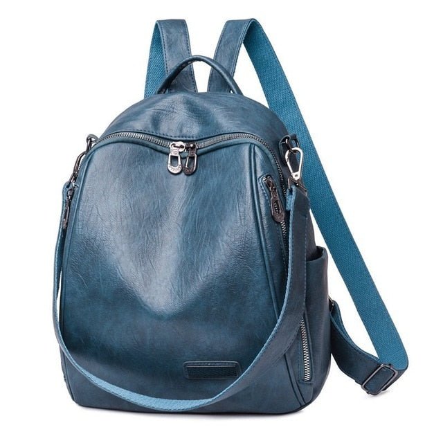 Bolsa Mochila de Couro - Loja Fact