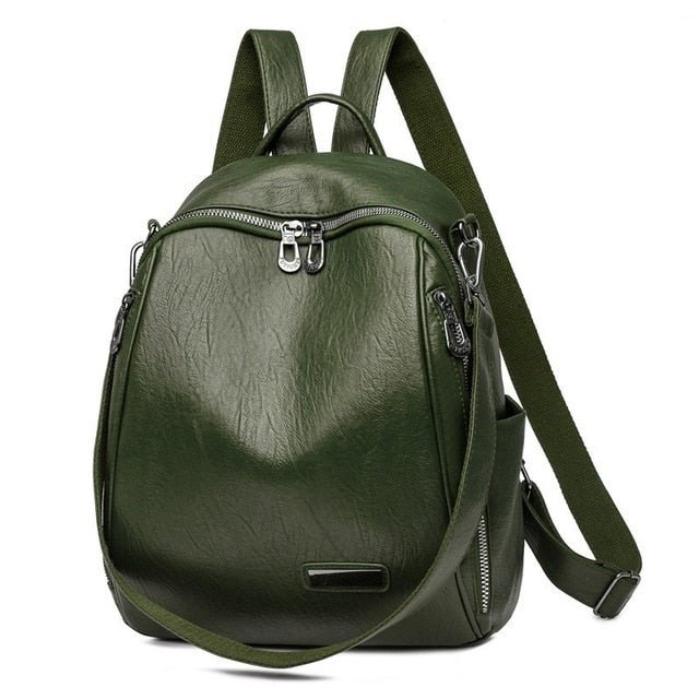 Bolsa Mochila de Couro - Loja Fact