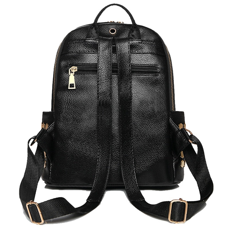 Bolsa Mochila de Couro Feminina - Loja Fact