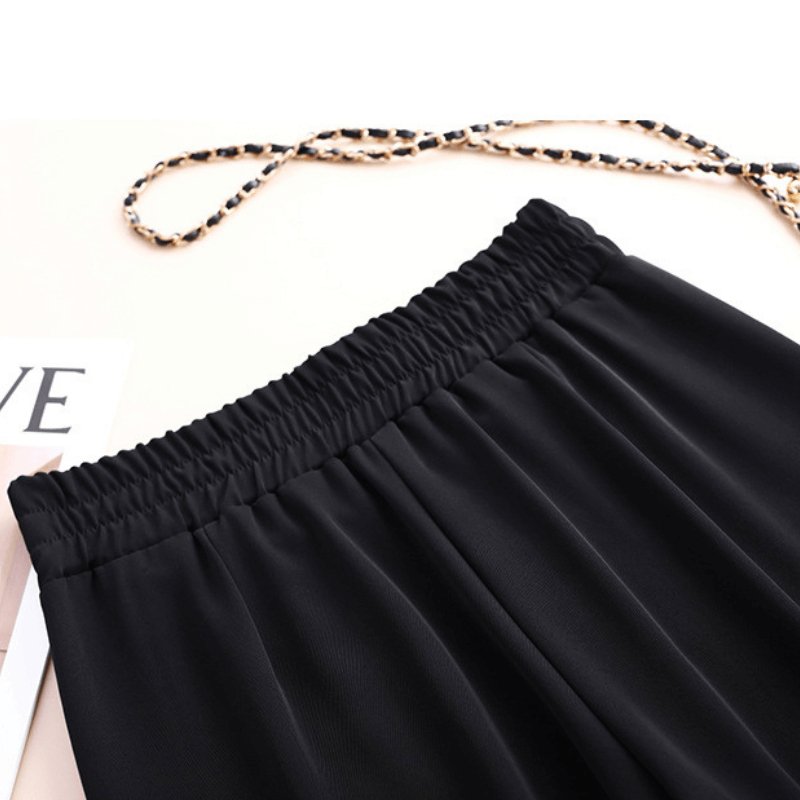 Calça Casual de Alfaiataria Élastique - Loja Fact