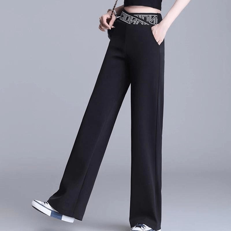 Calça Casual de Alfaiataria Élastique - Loja Fact