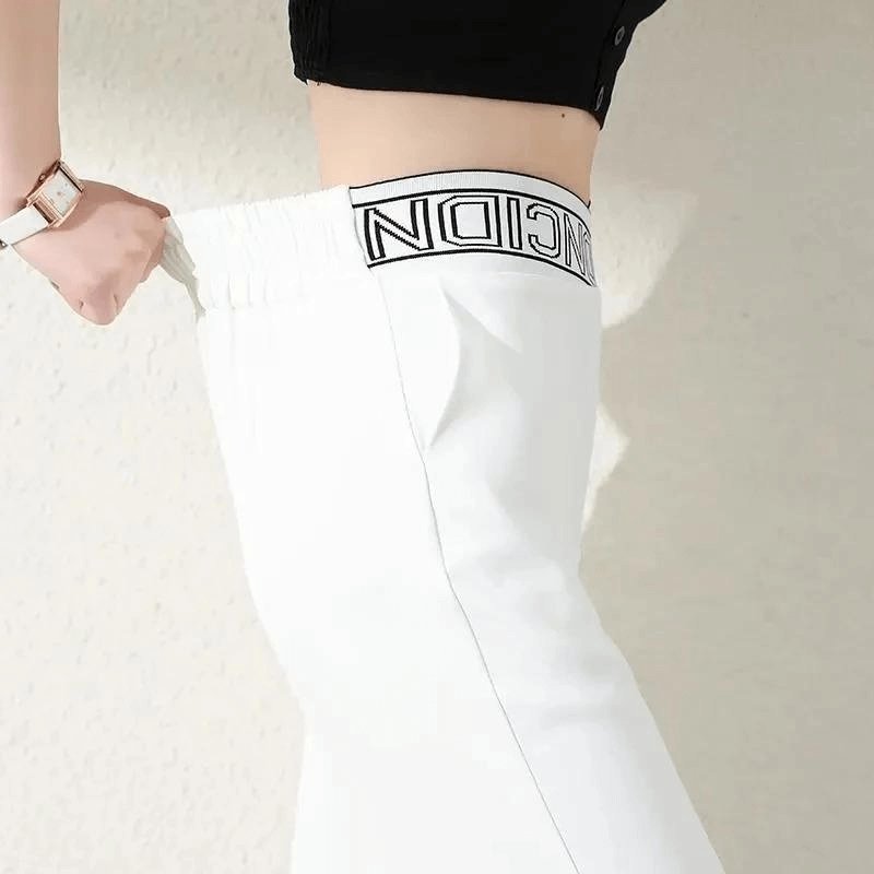 Calça Casual de Alfaiataria Élastique - Loja Fact