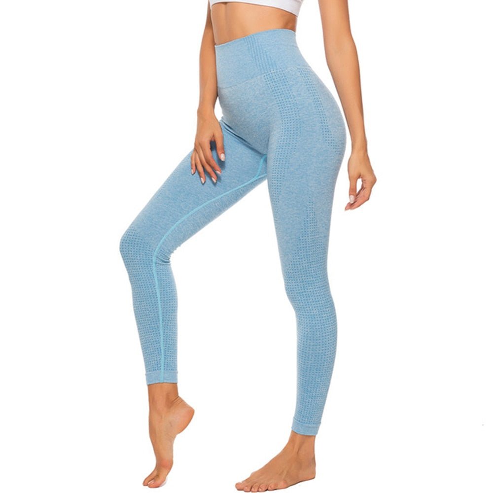 Calça Legging Cintura Alta Sem Costura - Loja Fact