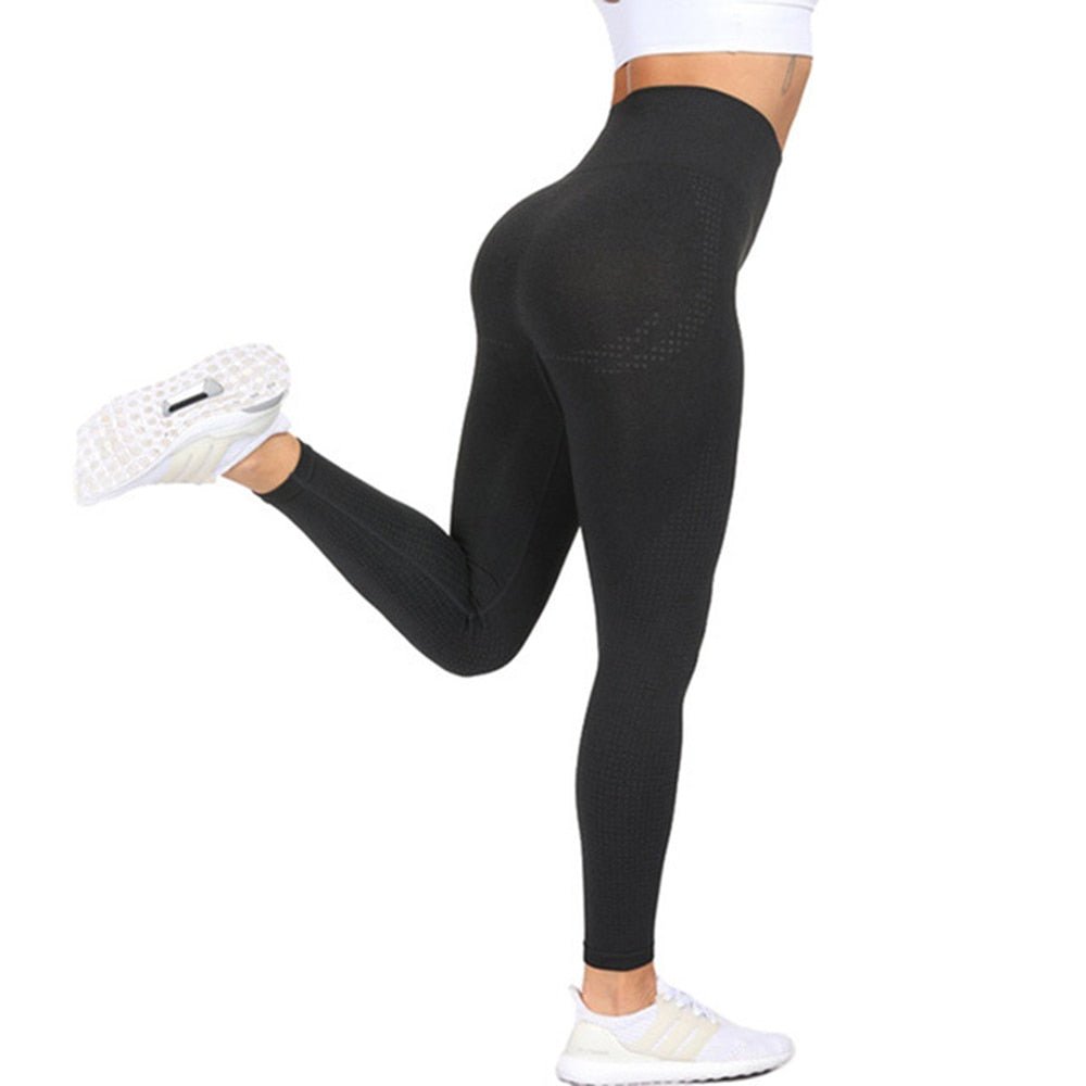 Calça Legging Cintura Alta Sem Costura - Loja Fact