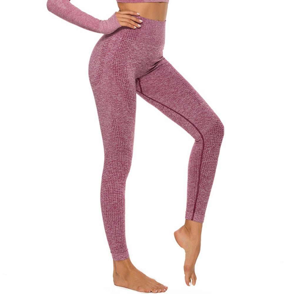 Calça Legging Cintura Alta Sem Costura - Loja Fact