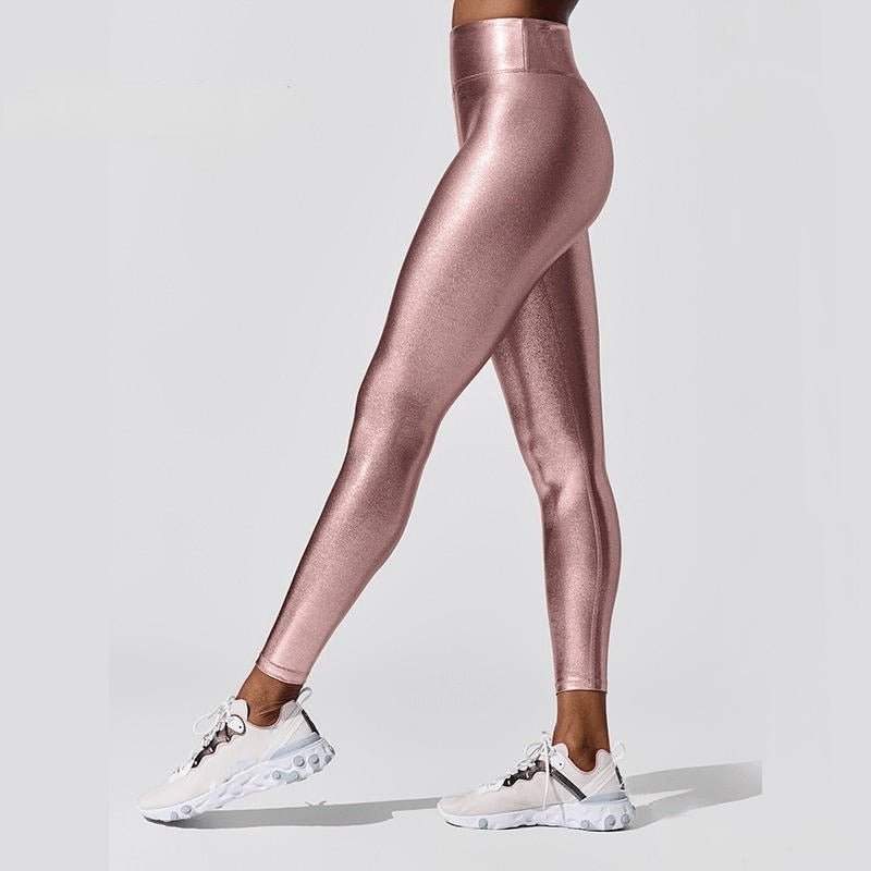 Calça Legging Tecido Metalizado - Loja Fact