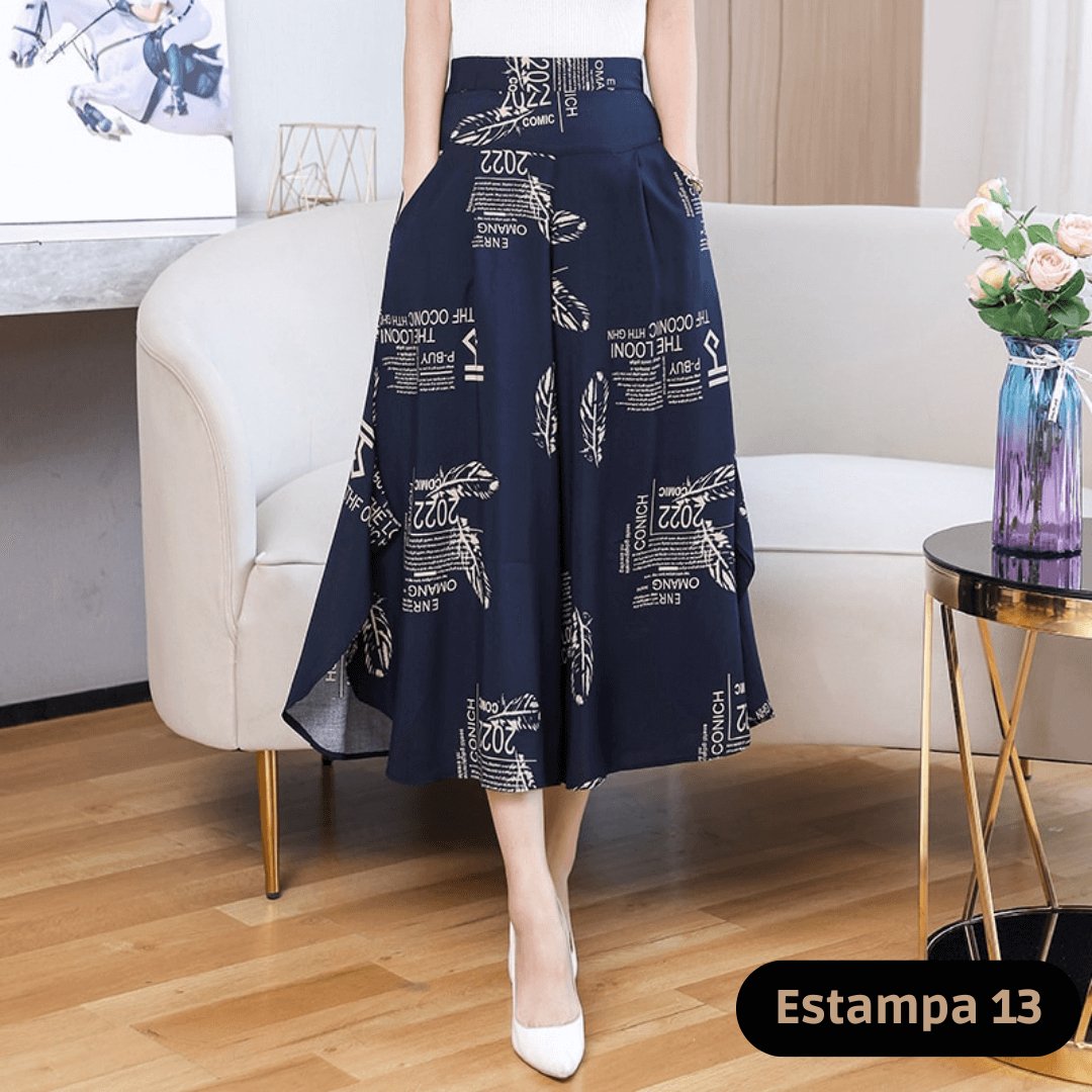 Calça Pantalona Taille - Loja Fact