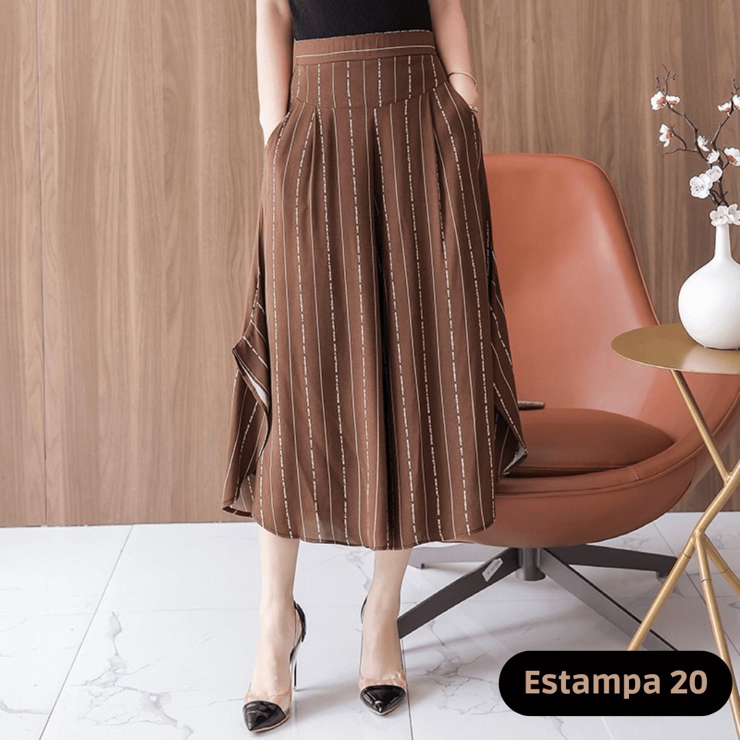 Calça Pantalona Taille - Loja Fact