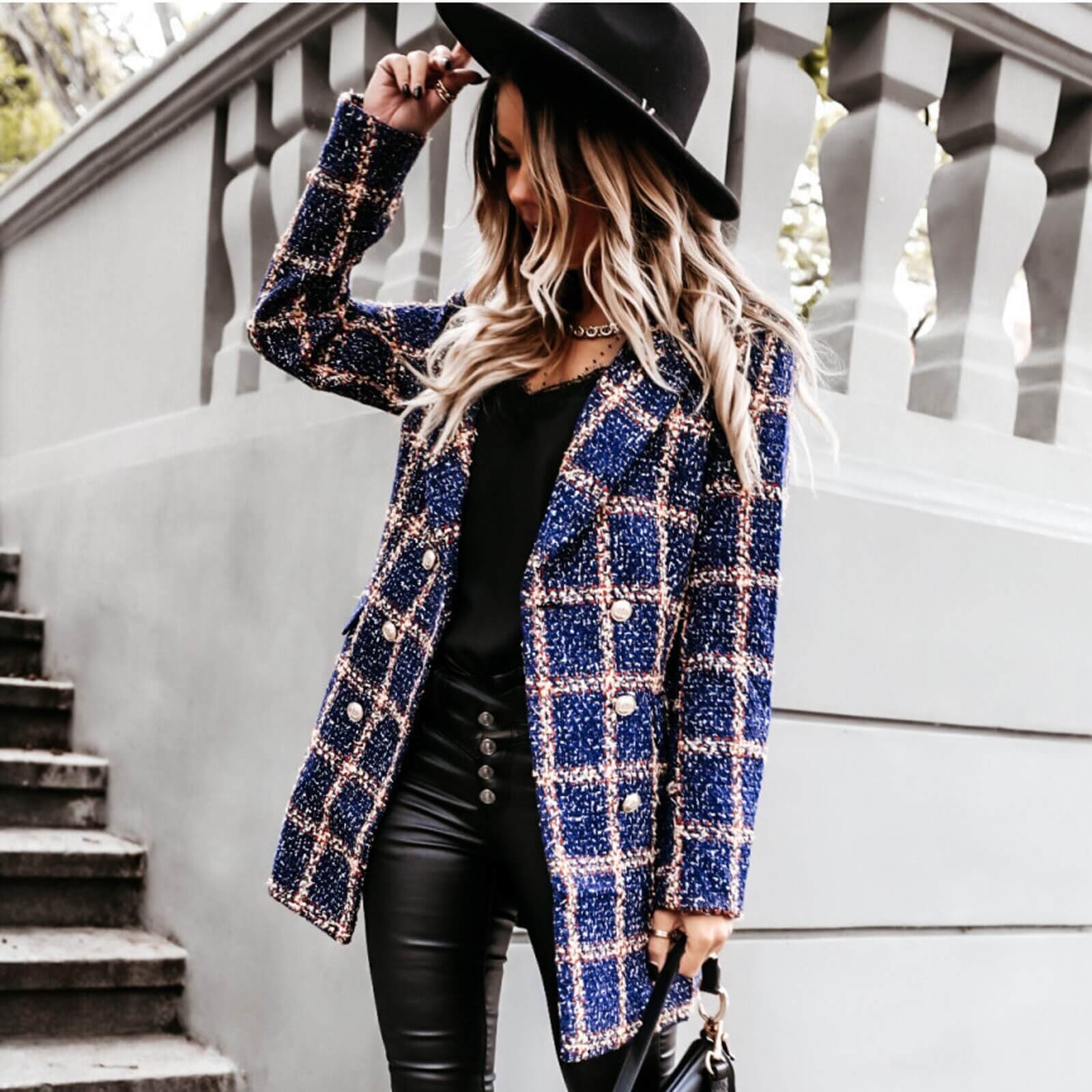 Casaco Feminino Casual Noémie - Loja Fact