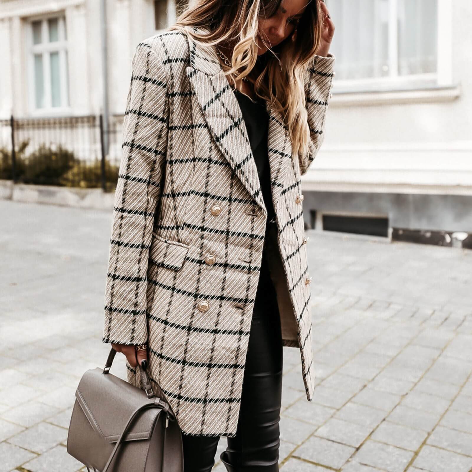 Casaco Feminino Casual Noémie - Loja Fact