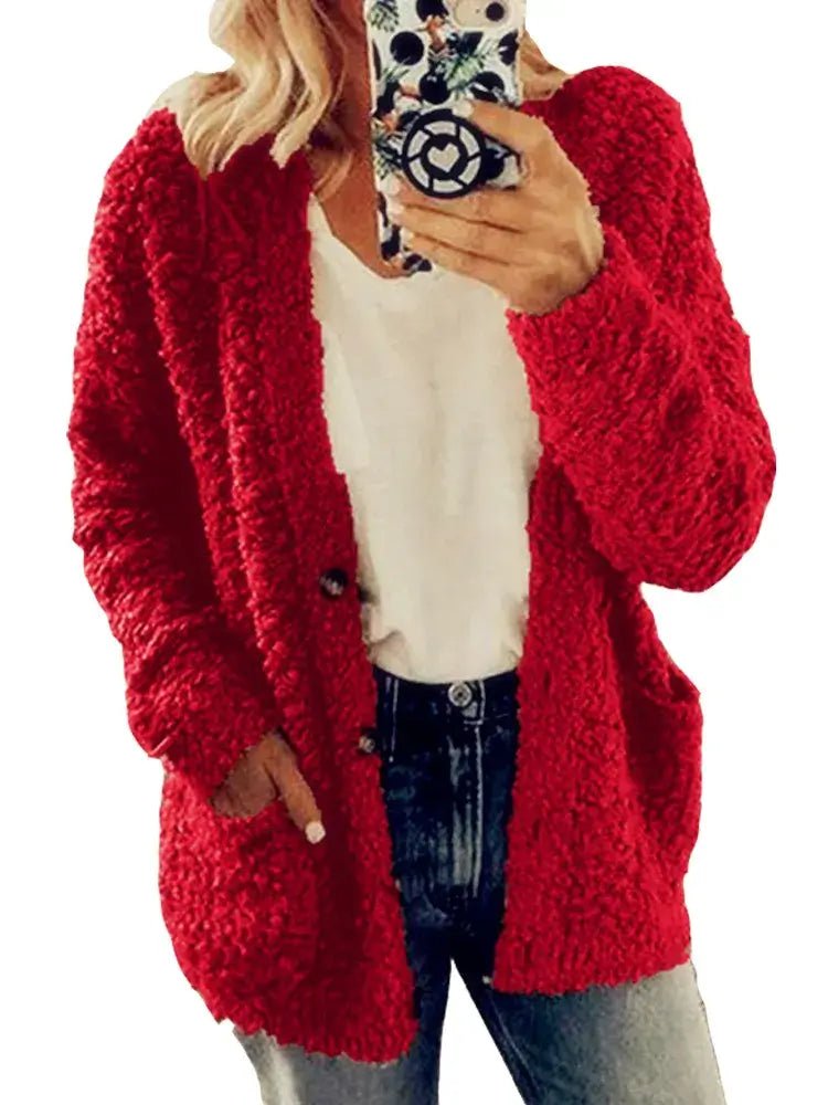 Casaco Feminino de Lã Cécile - Loja Fact