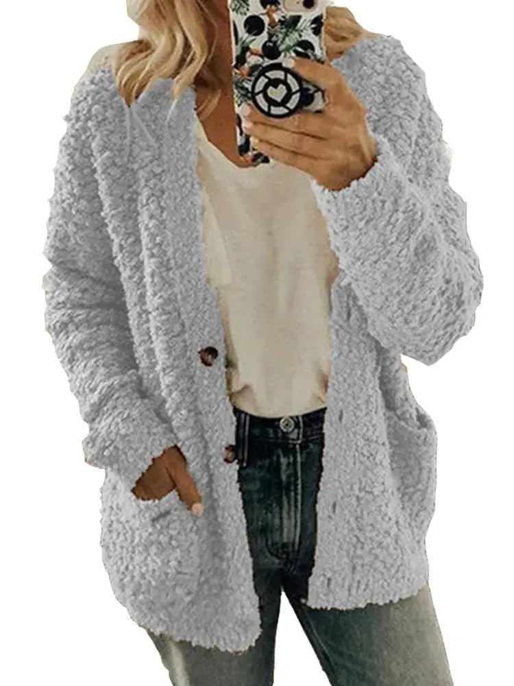 Casaco Feminino de Lã Cécile - Loja Fact