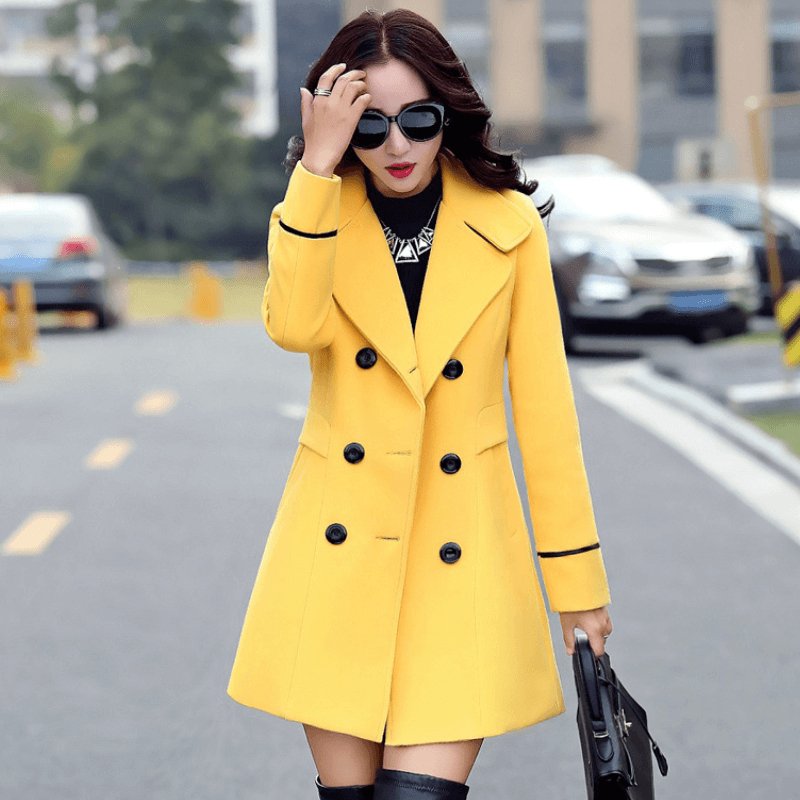 Casaco Feminino Gola Lepela Victoria Faux - Loja Fact