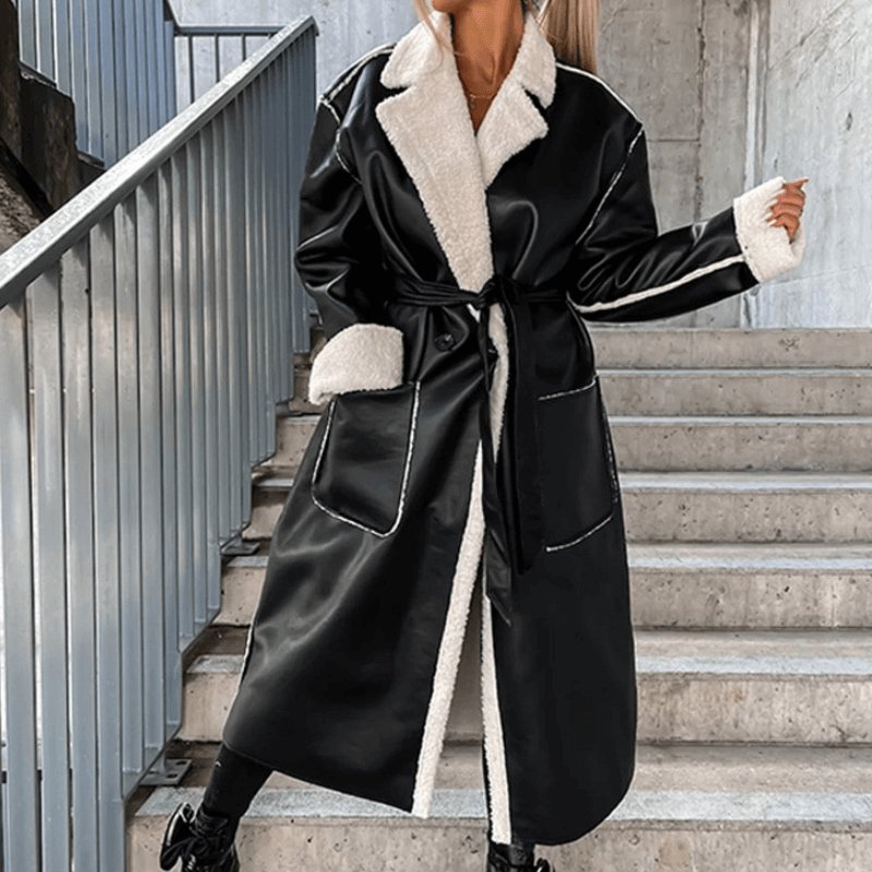 Casaco Feminino Longo Forrado Geneviéve - Loja Fact