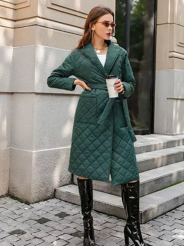 Casaco Feminino Parka Alongado Stylish - Loja Fact