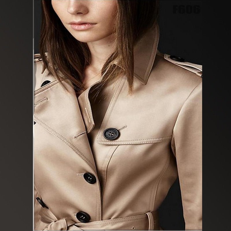 Casaco Feminino Trench Scarlett - Loja Fact