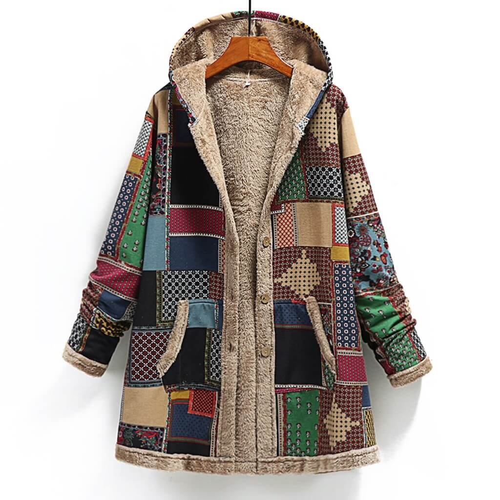 Casaco Feminino Vintage Forrado Christelle - Loja Fact