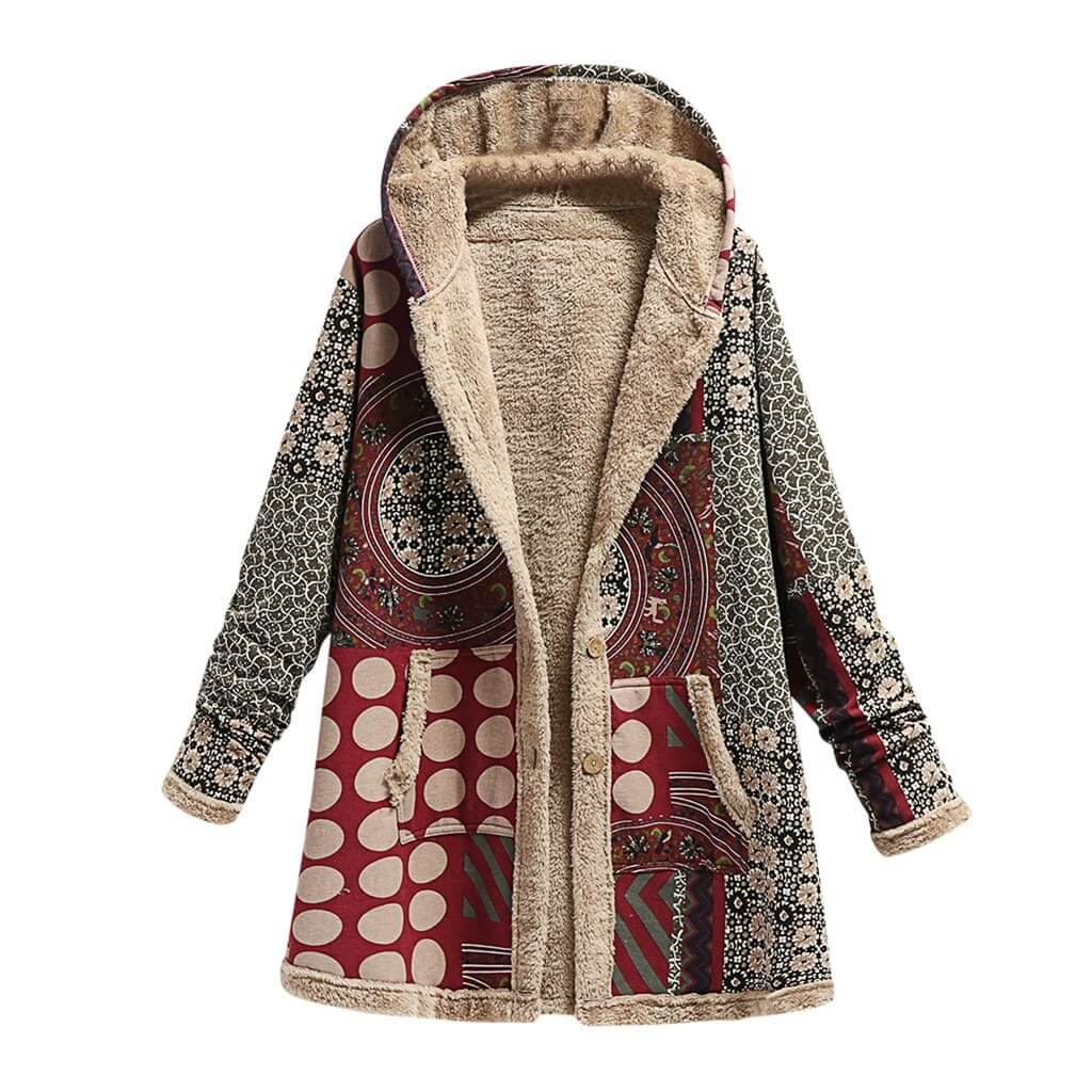 Casaco Feminino Vintage Forrado Christelle - Loja Fact