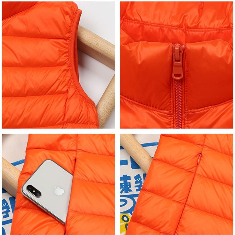 Colete Puffer Feminino - Loja Fact