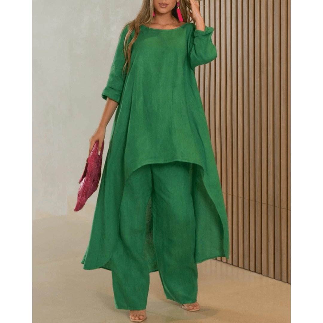 Conjunto de Linho Alongado Fact - Loja Fact