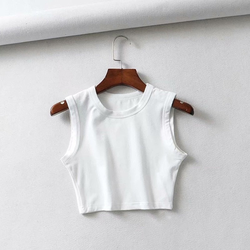 Cropped Branco Confort - Loja Fact