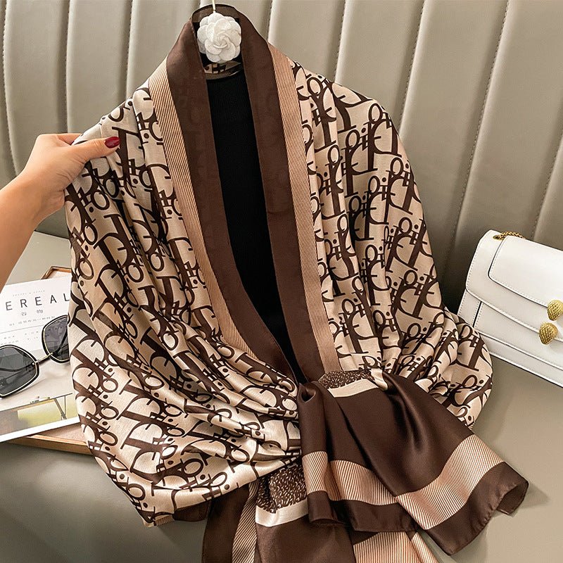 Echarpe Toque de Seda Deluxe - Modelo 12 - Loja Fact