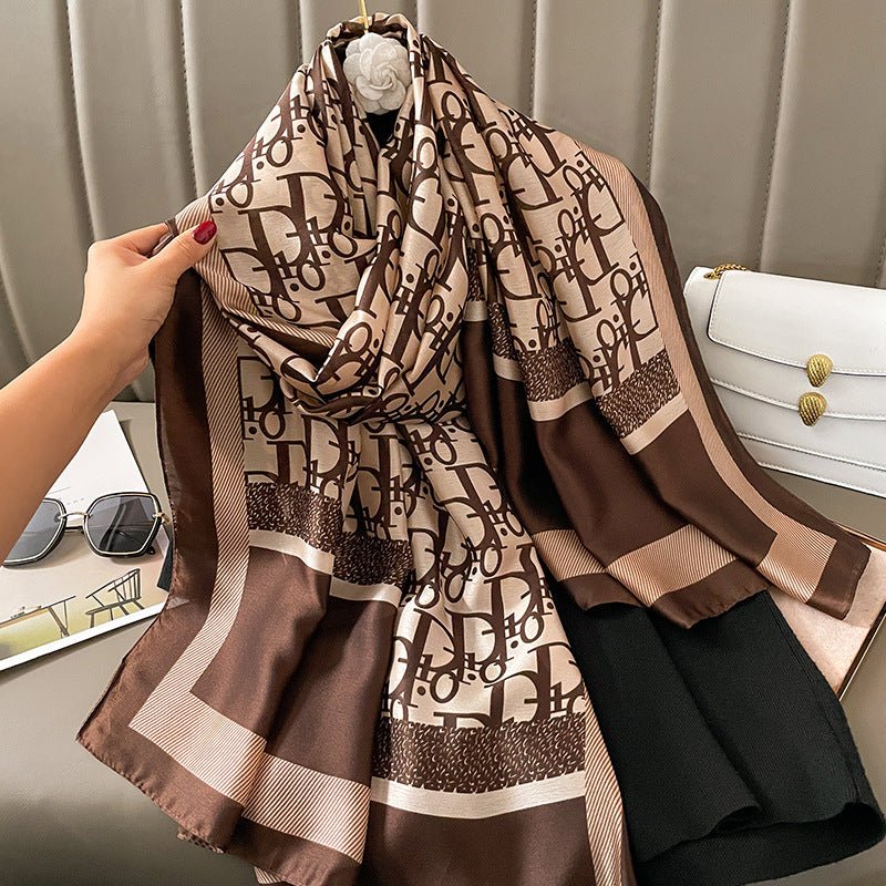 Echarpe Toque de Seda Deluxe - Modelo 12 - Loja Fact