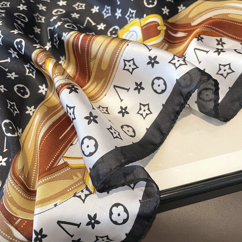 Echarpe Toque de Seda Deluxe - Modelo 15 - Loja Fact