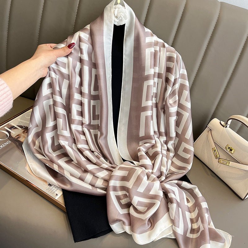 Echarpe Toque de Seda Deluxe - Modelo 20 - Loja Fact