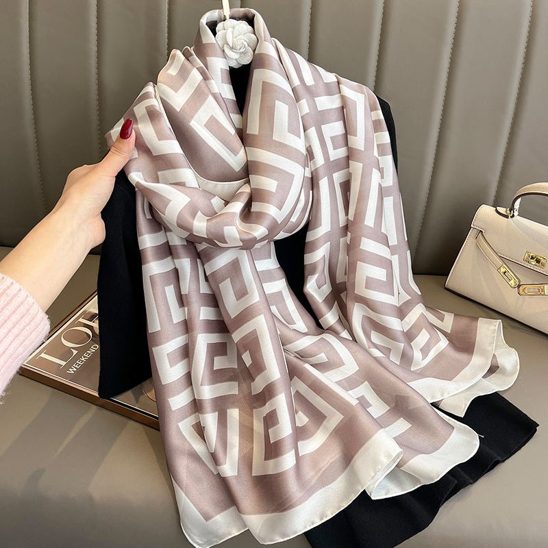 Echarpe Toque de Seda Deluxe - Modelo 20 - Loja Fact