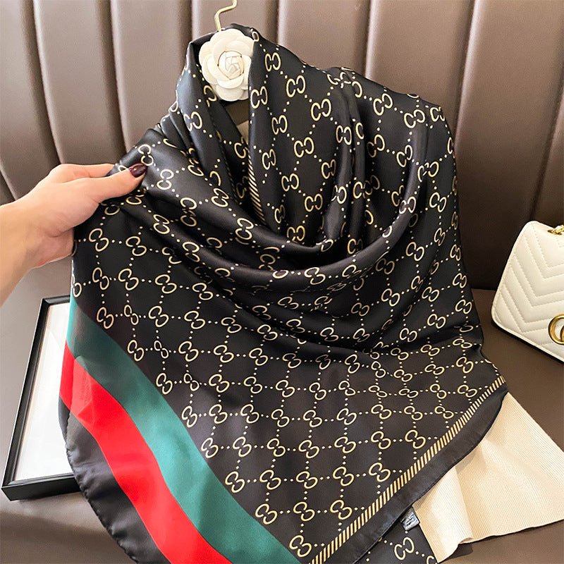 Echarpe Toque de Seda Deluxe - Modelo 21 - Loja Fact