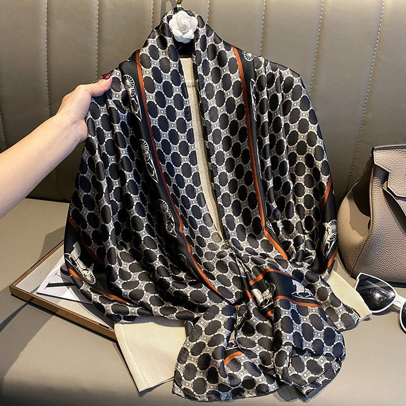 Echarpe Toque de Seda Deluxe - Modelo 22 - Loja Fact