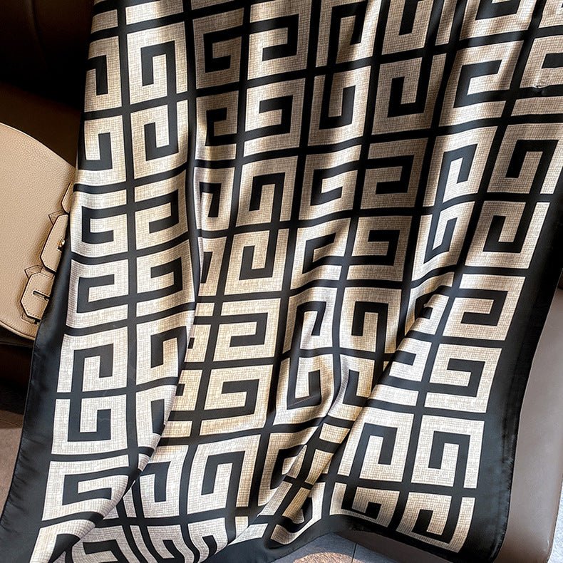 Echarpe Toque de Seda Deluxe - Modelo 3 - Loja Fact