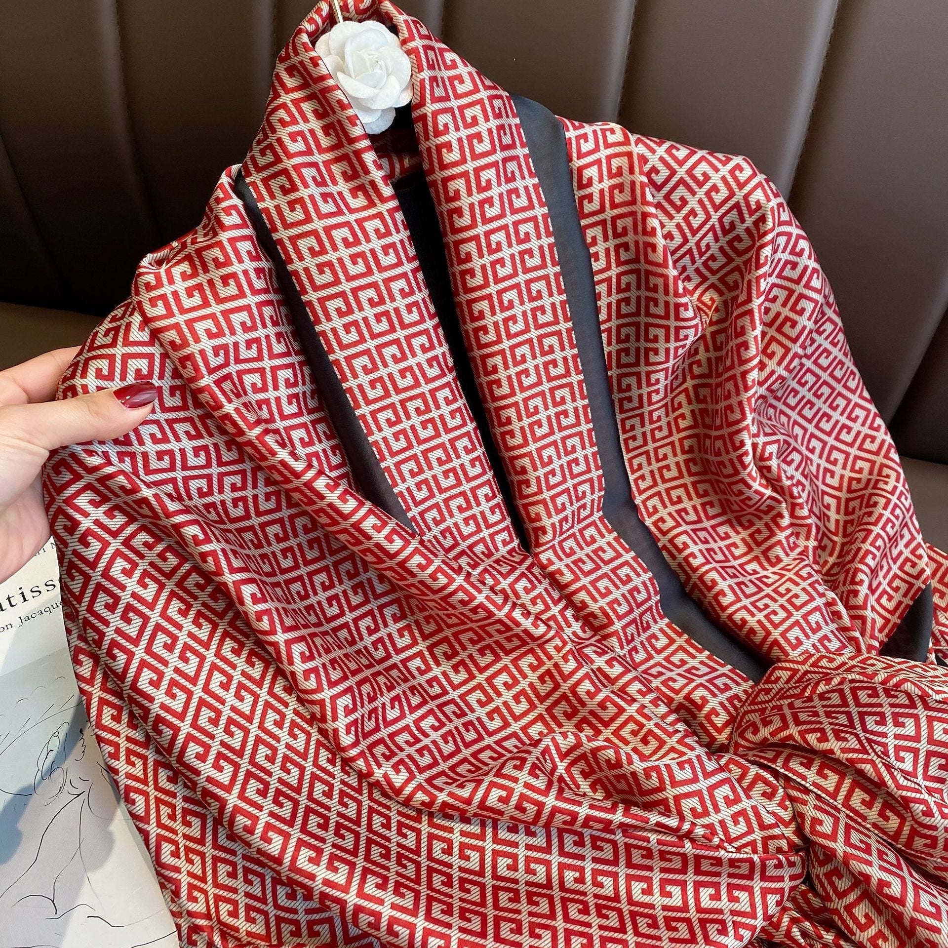 Echarpe Toque de Seda Deluxe - Modelo 31 - Loja Fact