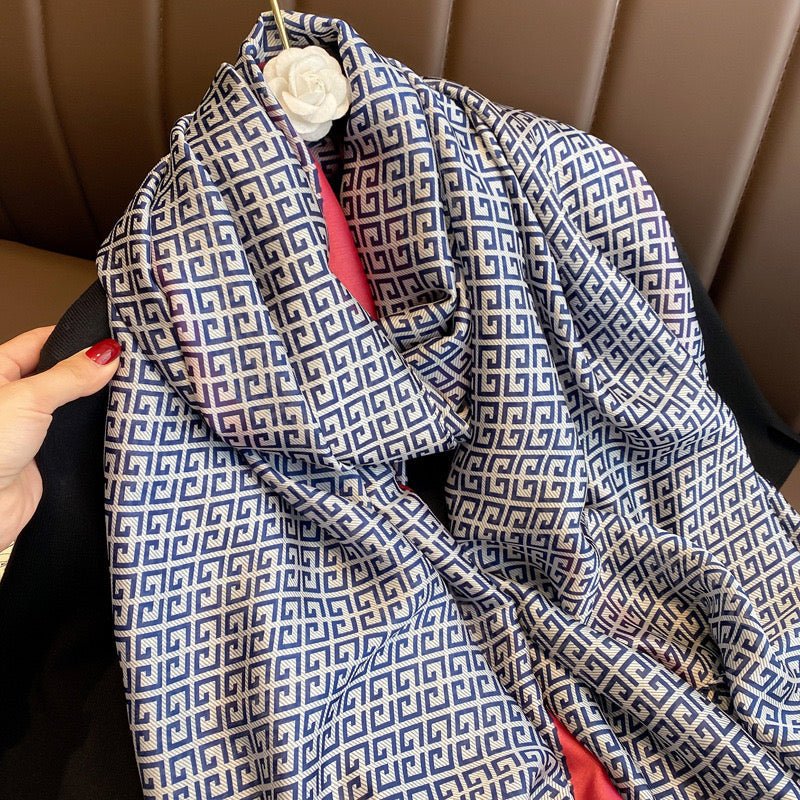 Echarpe Toque de Seda Deluxe - Modelo 32 - Loja Fact