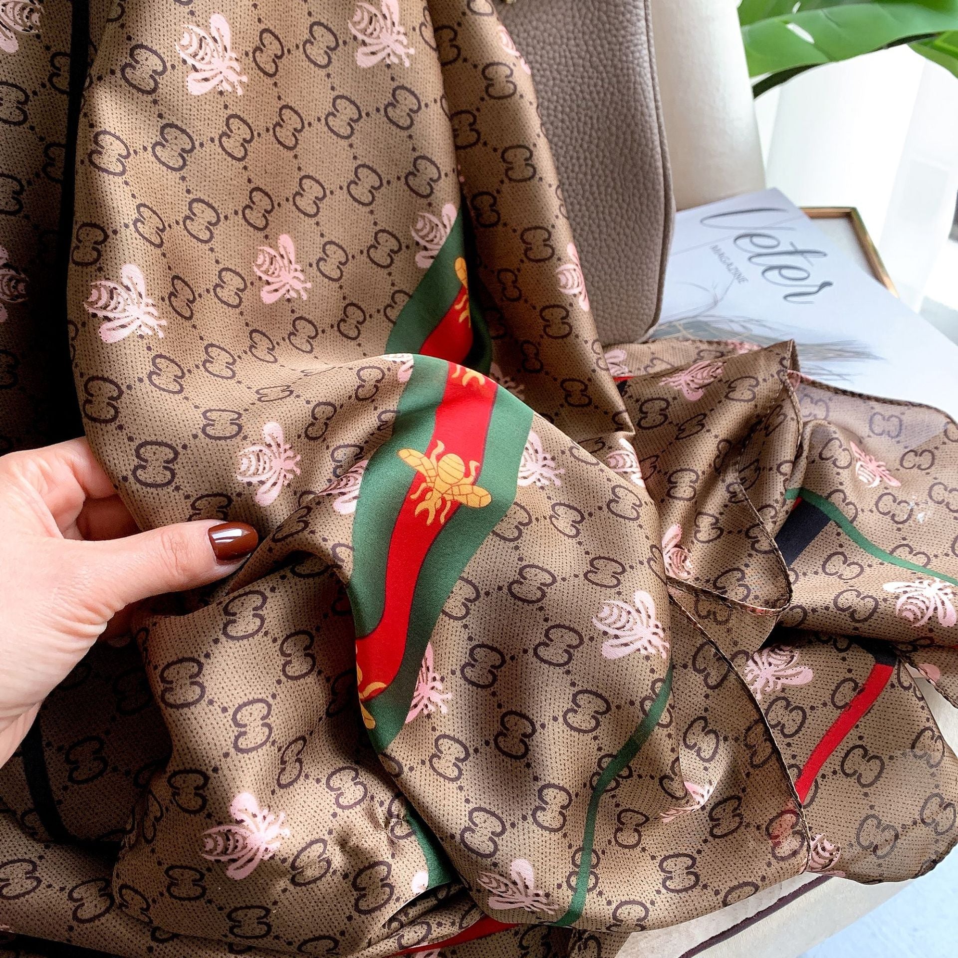 Echarpe Toque de Seda Deluxe - Modelo 35 - Loja Fact