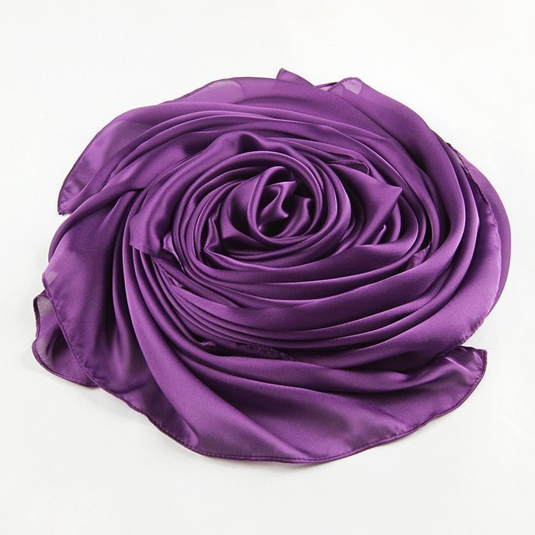 Echarpe Toque de Seda Lisa - Cor 19 - Loja Fact