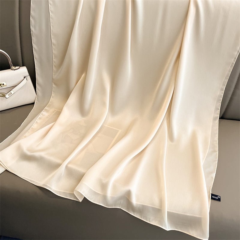 Echarpe Toque de Seda Lisa - Cor 2 - Loja Fact