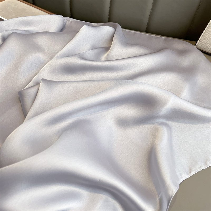 Echarpe Toque de Seda Lisa - Cor 7 - Loja Fact